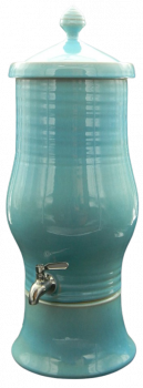 Türkisblaue Keramik-Zisterne 5 Liter